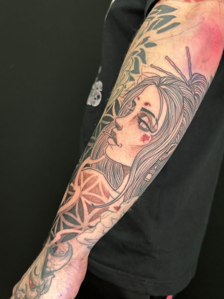 tattoo-japones-color-chica-dibujo