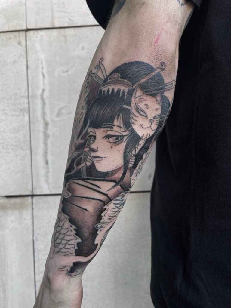 tattoo-japones-manga-negro